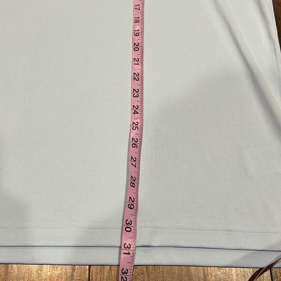 Adidas Perf Polo light blue color size XL with Merlin Embroidered on chest NWT - Picture 8 of 8